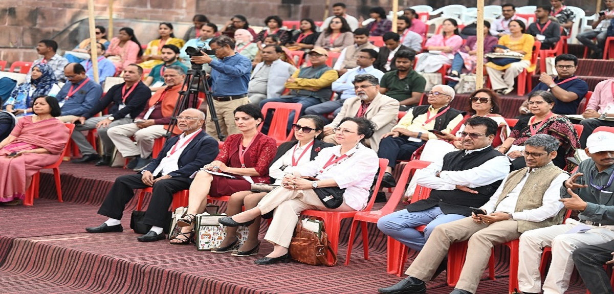 The Audience during the opening ceremony.
